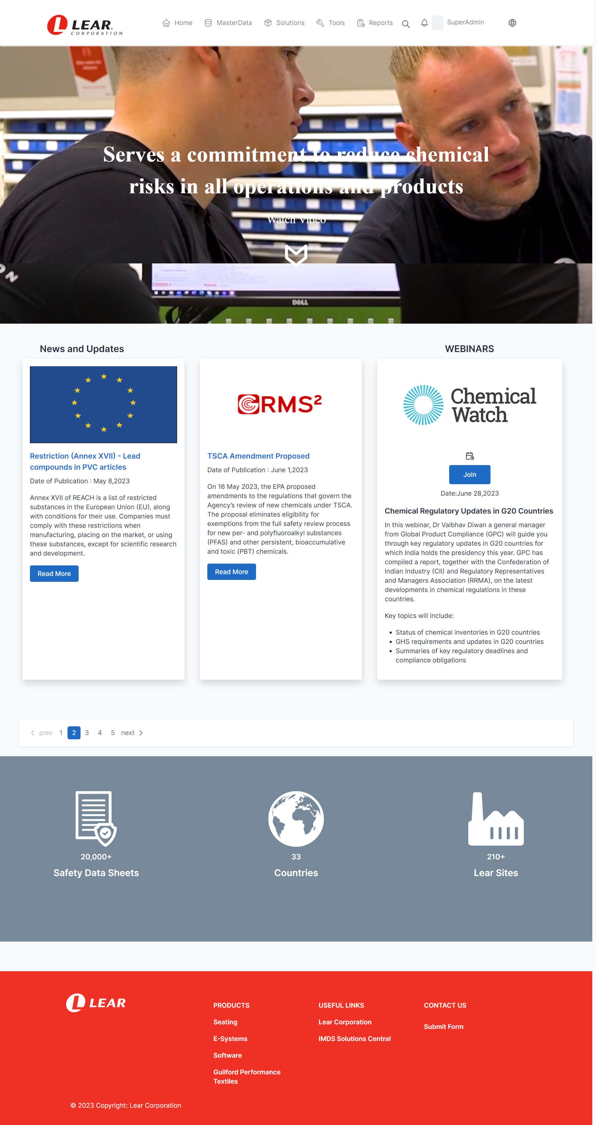 Chemical Management System